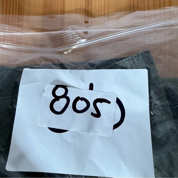 Danada Green Nylon Wide Leg Pants Gorpcore Casual Pockets M - Picture 12 of 12